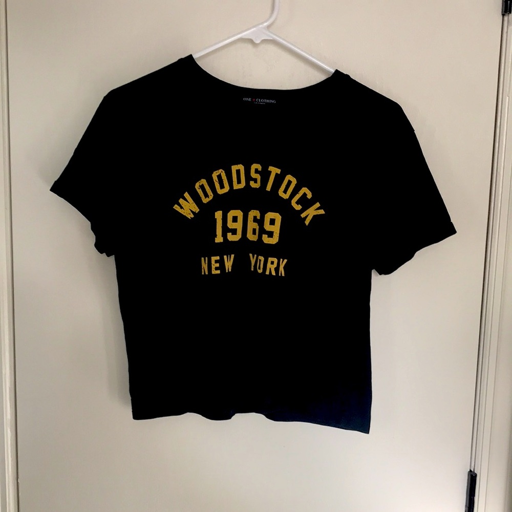 One Clothing Woodstock Crop Top, Size Small